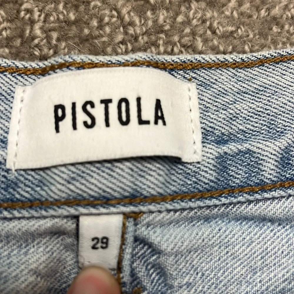 Pistola Acid-Wash High Rise Straight Leg Jeans Size 29 - Picture 5 of 10